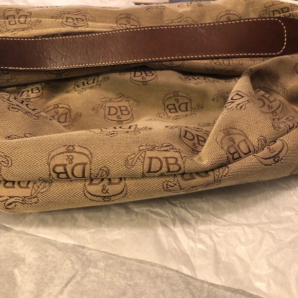 Vintage Dooney & Bourke Classic Satchel Purse Beautiful Leather - Picture 5 of 12